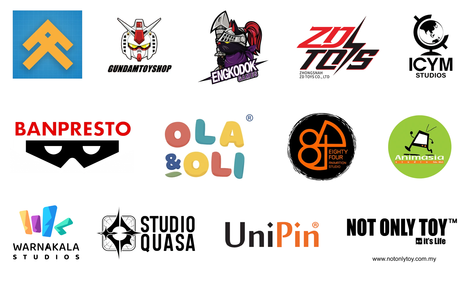 Exhibitors logos