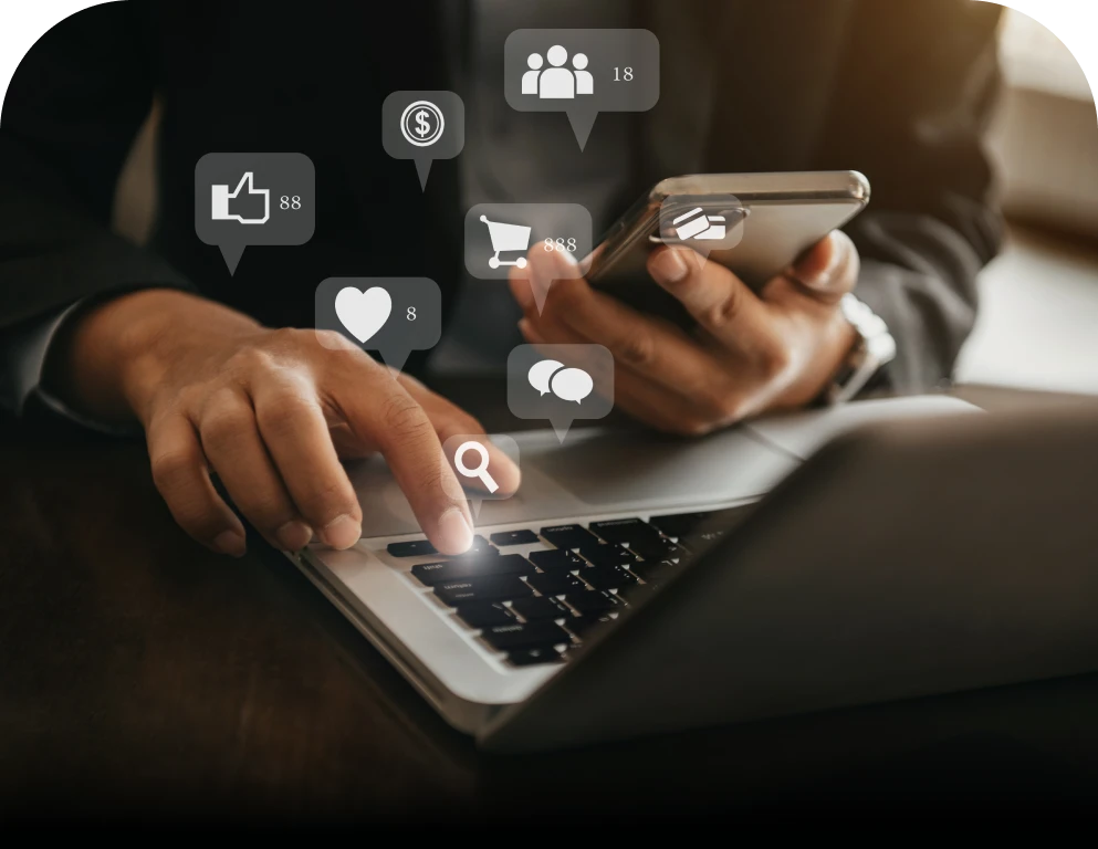 Copywriting, content strategy, social media campaigns, SEO optimisation, and editorial planning.