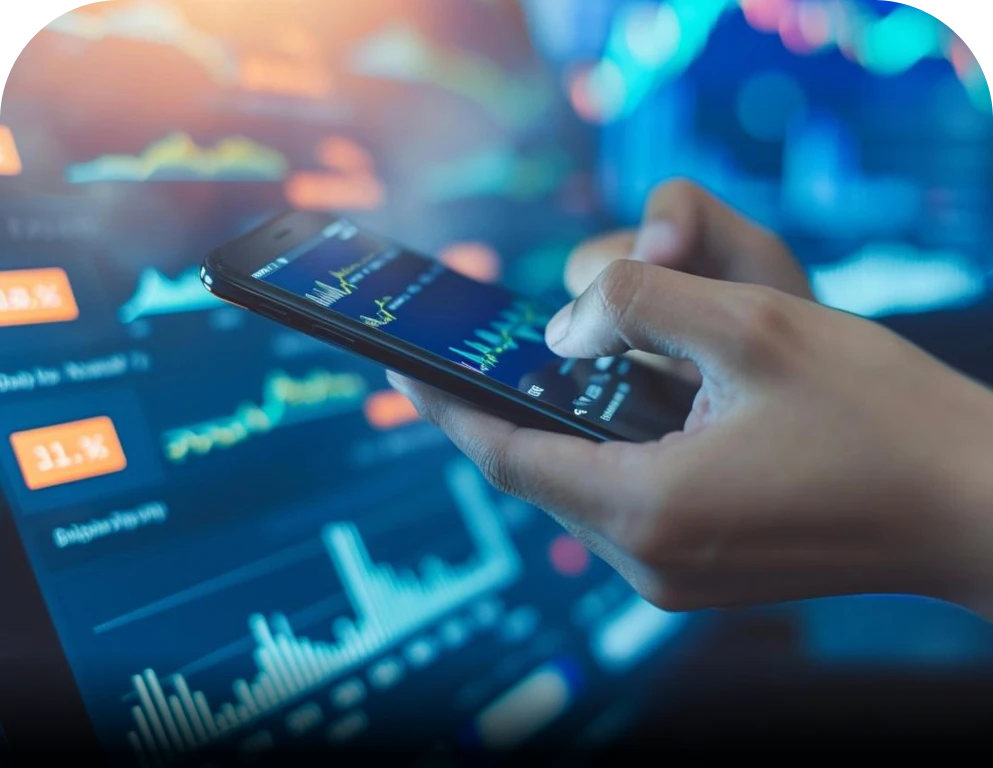 Digital payments, financial insights, and data analytics.